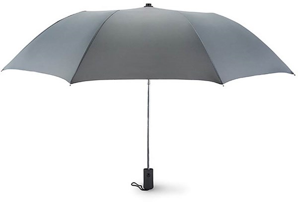 Obrázky: Šedý automatický deštník s ocelovou konstrukcí, Obrázek 5