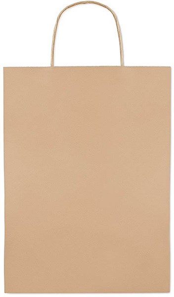 Obrázky: Velká papírová taška 26x11x36 cm, přírodní