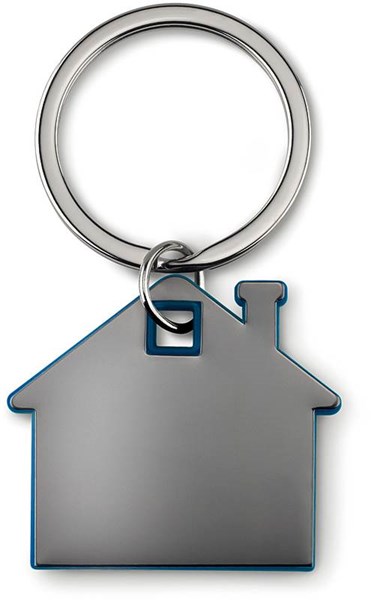 Obrázky: Přívěsek Imba ve tvaru domu, tmavě modrý, Obrázek 2