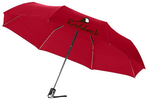 Obrázky: Červený automatický skládací deštník, Obrázek 4