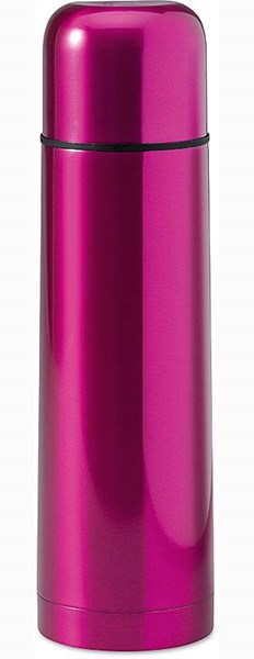 Obrázky: Fuchsiová nerezová dvouplášťová termoska 500 ml