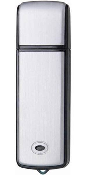 Obrázky: Square stříbrný USB flash disk, 1GB, Obrázek 2