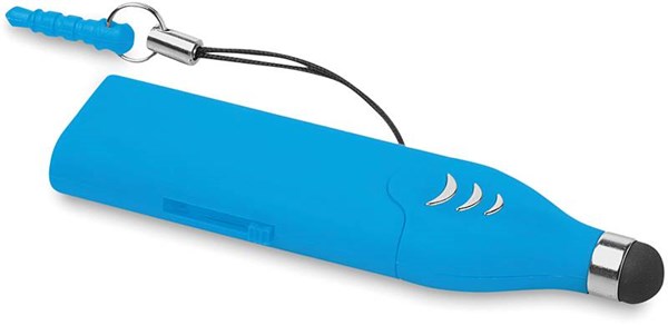 Obrázky: OTG Touch USB flash disk 1 GB se stylusem,tyrkys.