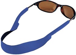 Obrázky: Modrá neoprenová páska na brýle