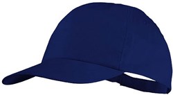 Obrázky: Královsky modrá pětipanelová čepice s kšiltem