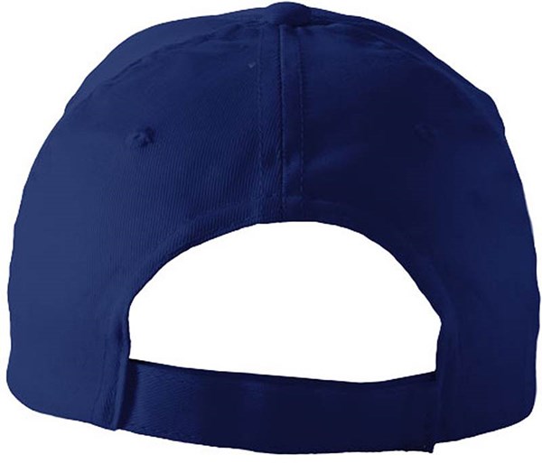 Obrázky: Královsky modrá pětipanelová čepice s kšiltem, Obrázek 2
