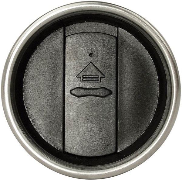 Obrázky: Bílo-stříbrný termohrnek 350 ml s víčkem, Obrázek 3