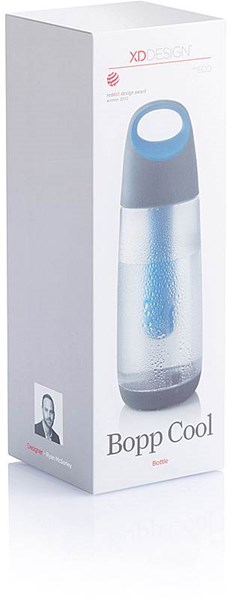 Obrázky: Modrá chladící tritanová láhev, objem 700ml, Obrázek 2
