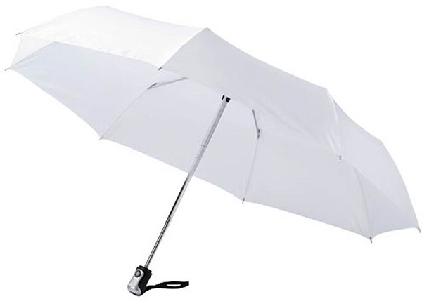 Obrázky: Bílý automatický skládací deštník