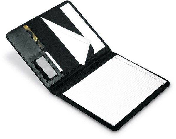 Obrázky: Spisovka A4 koženková s blokem a kovovým štítkem, Obrázek 2