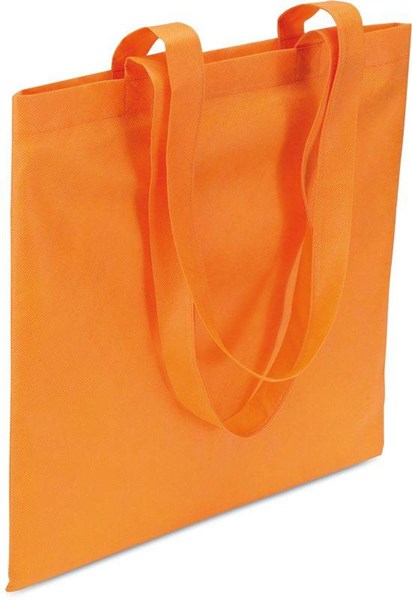 Obrázky: Oranžová taška přes rameno z netkané textilie, Obrázek 1