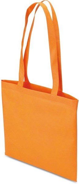 Obrázky: Oranžová taška přes rameno z netkané textilie, Obrázek 2