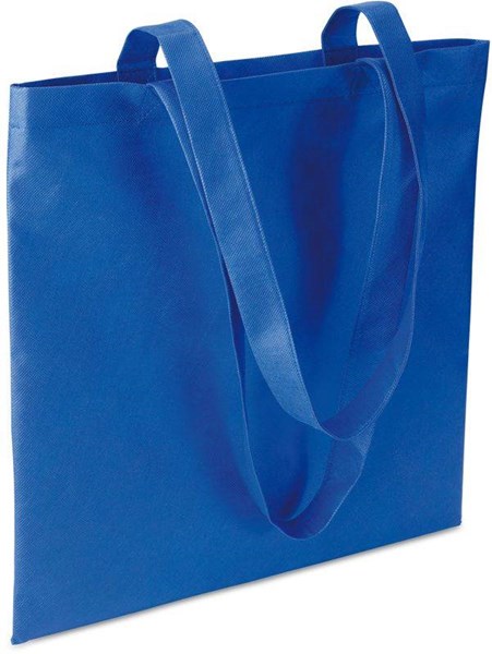 Obrázky: Modrá taška přes rameno z netkané textilie