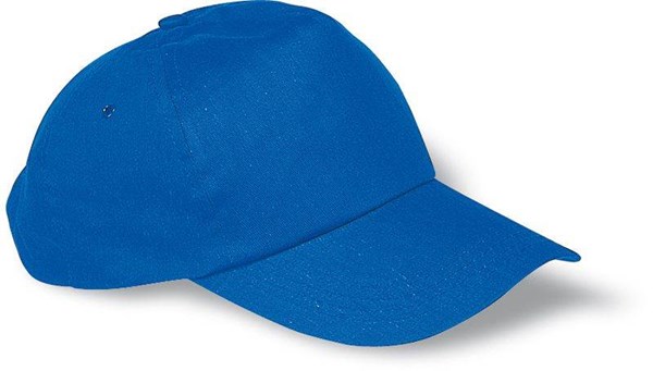 Obrázky: Královsky modrá pětidílná baseballová čepice
