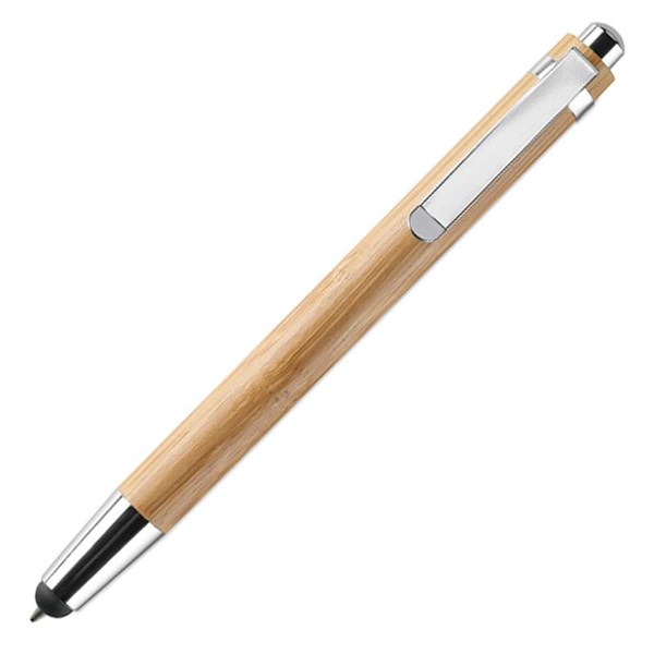 Obrázky: Kuličkové pero z bambusu se stylusem