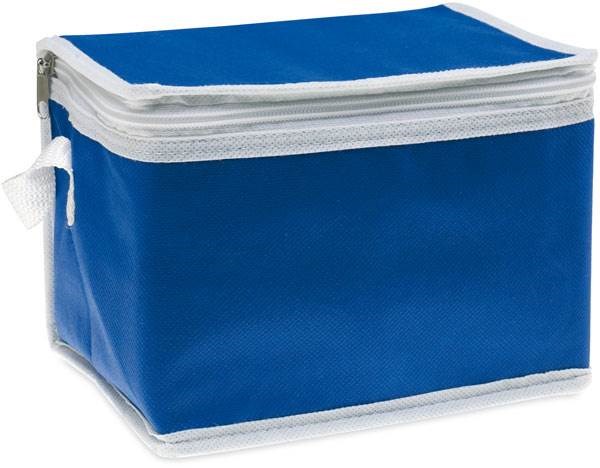 Obrázky: Modrá chladicí taška z netkané textilie, Obrázek 1