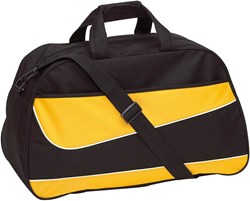 Obrázky: Žlutá polyesterová cestovní taška