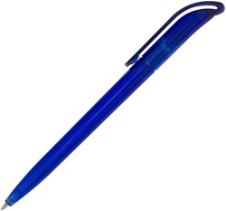 Obrázky: Transparentně modré kuličkové pero HELA