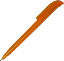 Obrázky: Transparentně oranžové kuličkové pero HELA
