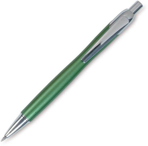 Obrázky: Kuličkové pero ROKI se zelenou metalízou