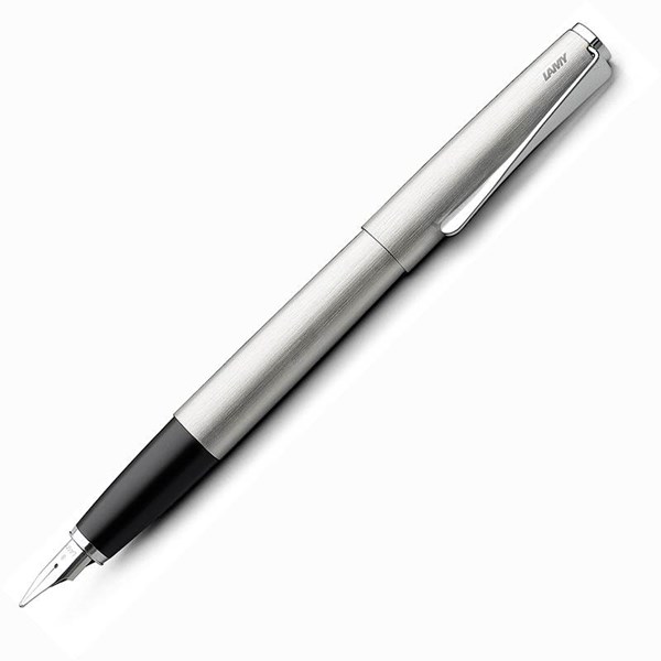 Obrázky: LAMY STUDIO Brushed Steel plnicí pero, M