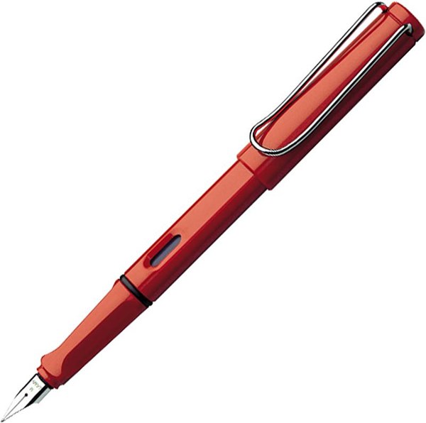 Obrázky: LAMY SAFARI Shiny Red plnicí pero, M