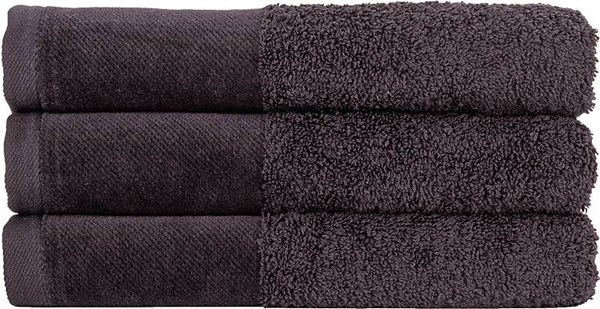 Obrázky: Černý luxusní froté ručník Strong 500 g/m2, Obrázek 3