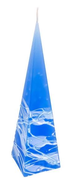 Obrázky: Modrá svíčka ve tvaru pyramidy, Obrázek 2