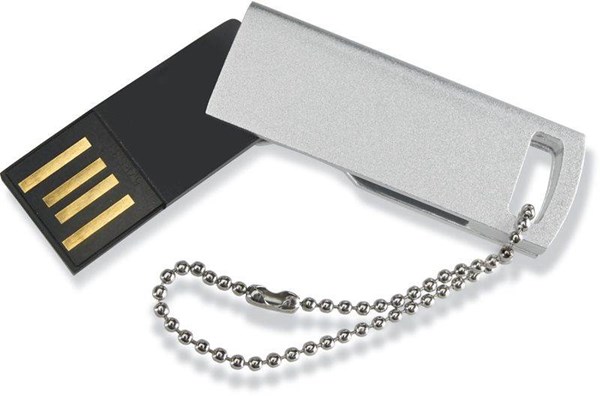 Obrázky: Datagir mini stříbrný vyklápěcí USB disk 1GB, Obrázek 2