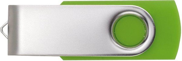 Obrázky: Twister Techmate zeleno-stříbrný USB disk 1GB, Obrázek 5