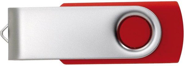 Obrázky: Twister Techmate červeno-stříbrný USB disk 1GB, Obrázek 6