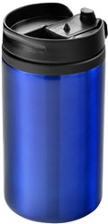Obrázky: Modrý termohrnek 300ml s plastovým víčkem