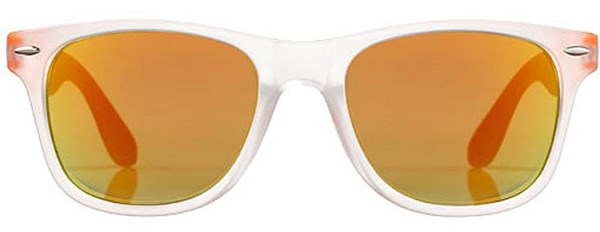 Obrázky: Oranžovo-bílé sluneční brýle v retro stylu, Obrázek 4