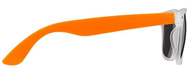 Obrázky: Oranžovo-bílé sluneční brýle v retro stylu, Obrázek 6