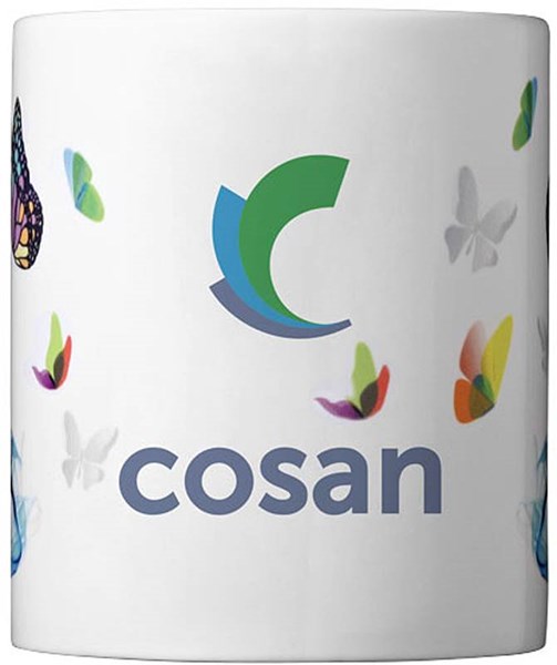 Obrázky: Bílý klasický hrnek 330 ml, vhodný pro sublimační potisk, Obrázek 8