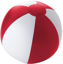 Obrázky: Plážový nafukovací míč, bílo - červený