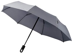 Obrázky: MARKSMAN šedý plně automatický skládací deštník