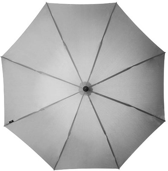 Obrázky: Šedý automatický deštník s pryžovou rukojetí, Obrázek 3
