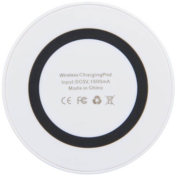 Obrázky: Bílo-černá bezdrátová nabíjecí podložka, Obrázek 2