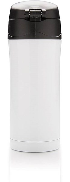 Obrázky: Bílý termohrnek 300 ml, uzamykatelné víčko, Obrázek 4