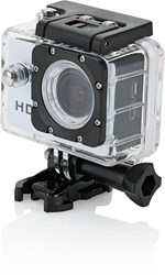 Obrázky: Bílá HD kamera s bohatým příslušenstvím