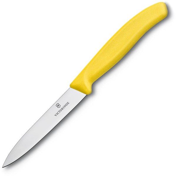 Obrázky: Žlutý nůž na zeleninu VICTORINOX, hladká čepel 8, Obrázek 1