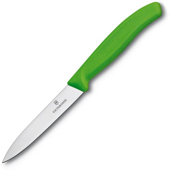 Obrázky: Zelený nůž na zeleninu VICTORINOX, hladká čepel 8, Obrázek 1