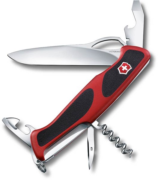 Obrázky: Červený kapesní nůž VICTORINOX RANGER GRIP