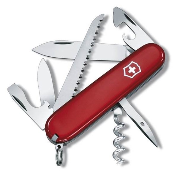 Obrázky: Kapesní nůž VICTORINOX CAMPER červený