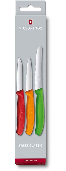 Obrázky: Sada tří barevných nožů VICTORINOX v krabičce, Obrázek 1