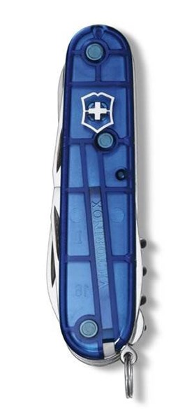 Obrázky: Kapesní nůž VICTORINOX CLIMBER transparentní modrý, Obrázek 2