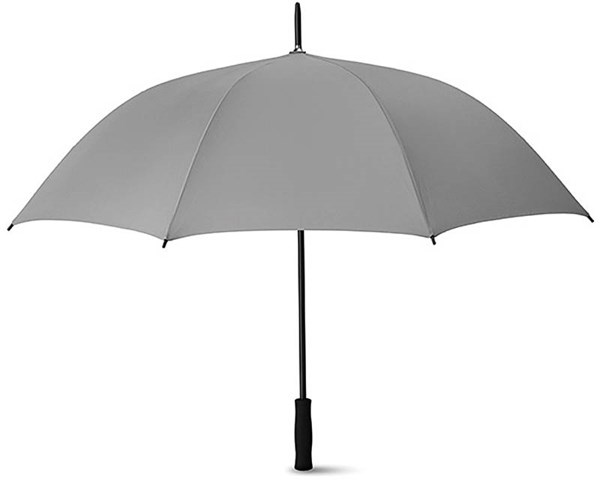 Obrázky: Automatický deštník z hedvábného PE, šedý, Obrázek 2