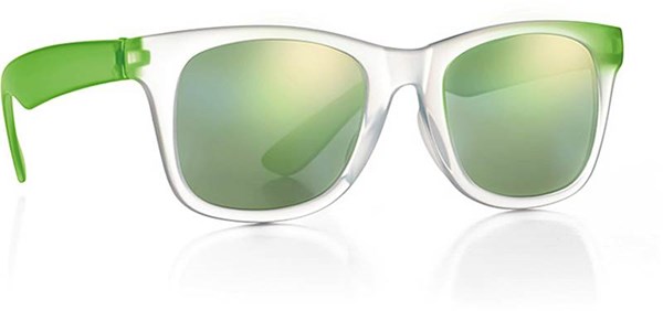 Obrázky: Sluneční brýle se zrcadlovými skly, zelené, Obrázek 2