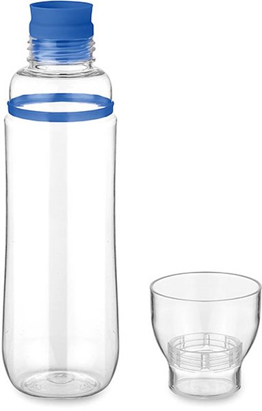 Obrázky: Plastová láhev z tritanu 700 ml s modrým víčkem, Obrázek 2